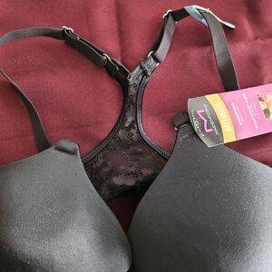 Maidenform Black Lace Racerback Bra